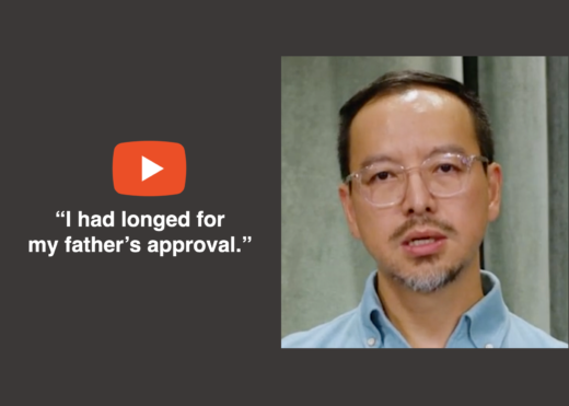 Image for Watch Bernard's testimony - Longing for father's approval