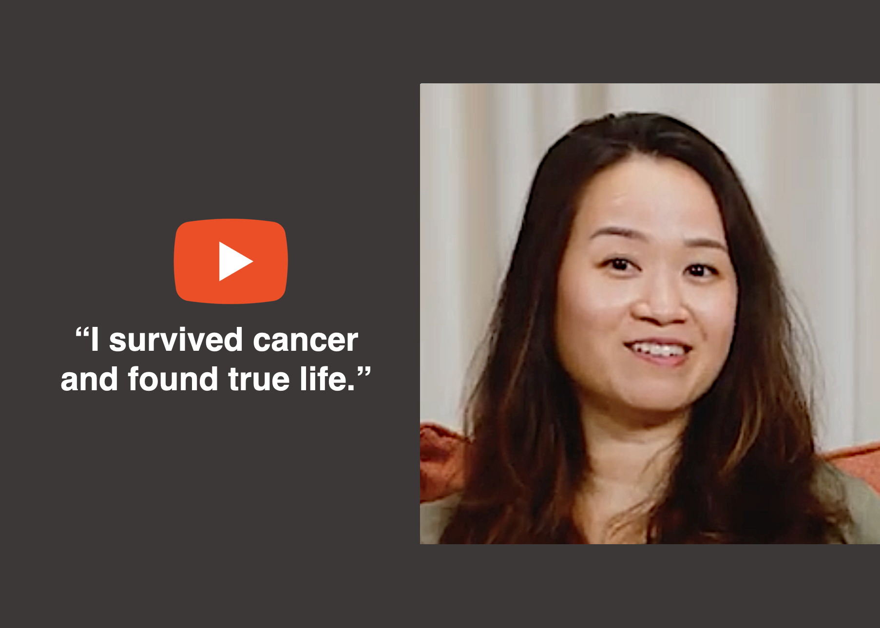 Image for Denise testimony on surviving cancer twice