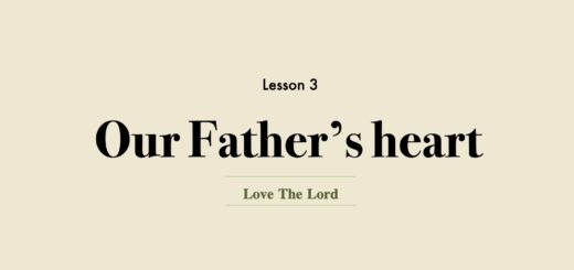 Image for Love the Lord discipleship course lesson 3 | Our Father's heart