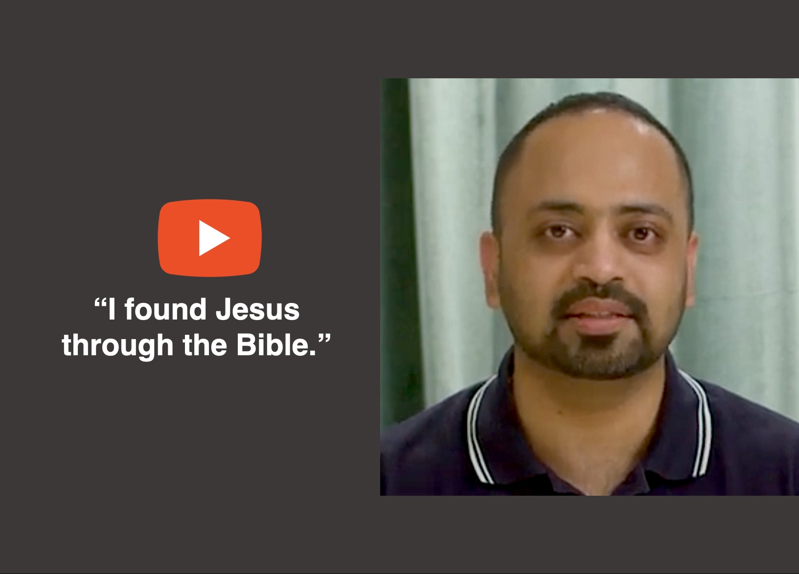 Image for Nishanth's testimony on turning from Catholicism to Jesus